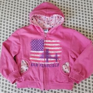 American Flag San Francisco Hoodie Sweatshirt